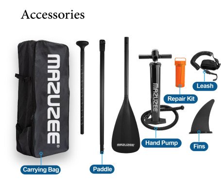 AQUA MARINE - 10'6" Inflatable Stand Up Paddle Board